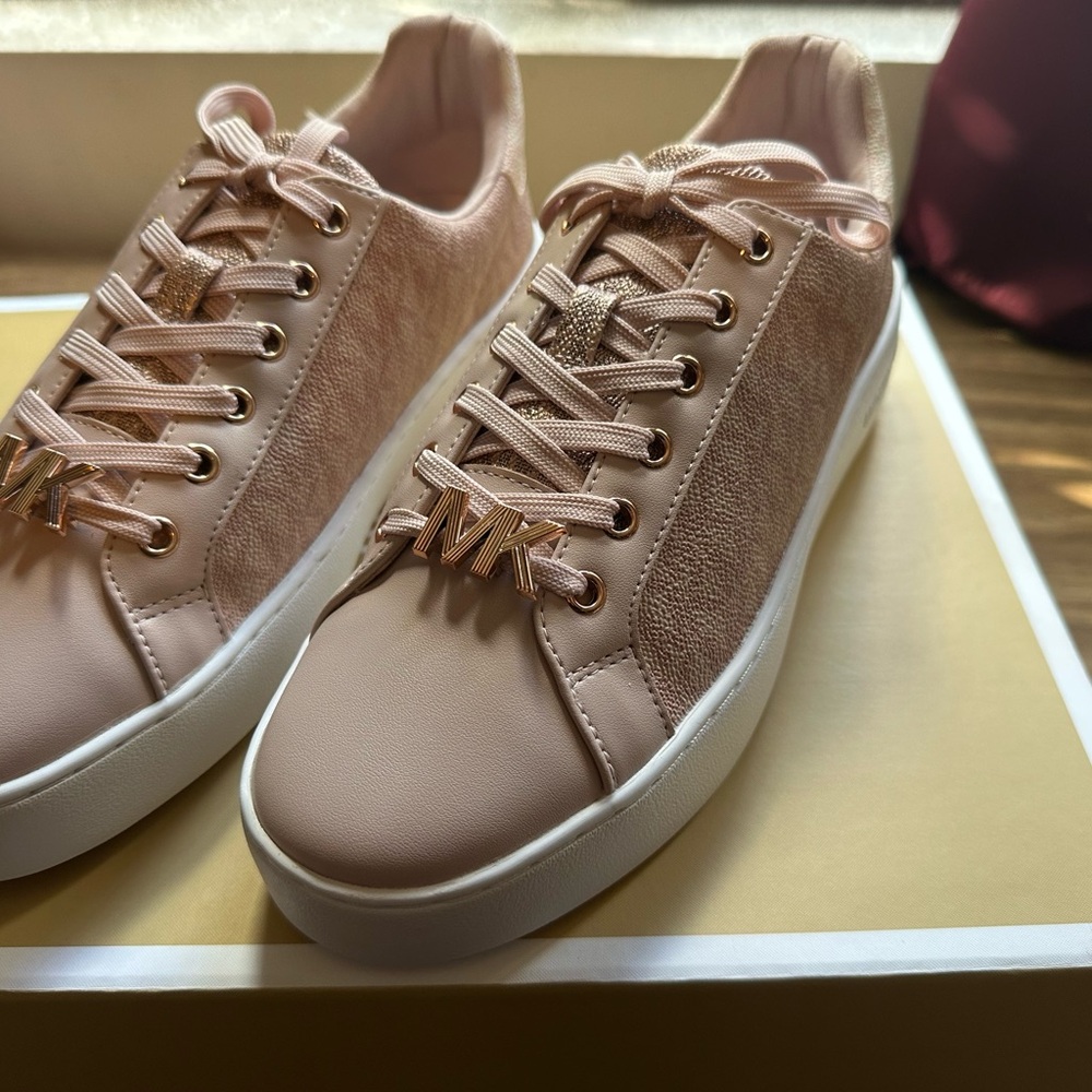 Michael Kors Blush Platform Sneakers | New in Box